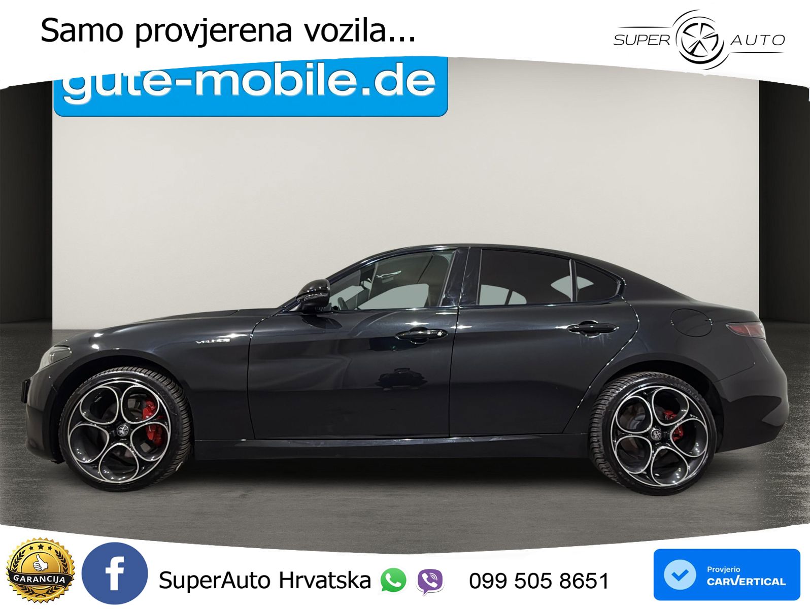 Alfa Romeo Giulia 2.0 Turbo (280 KS) Q4 Automatic MATRIX+GR SJED+KAM