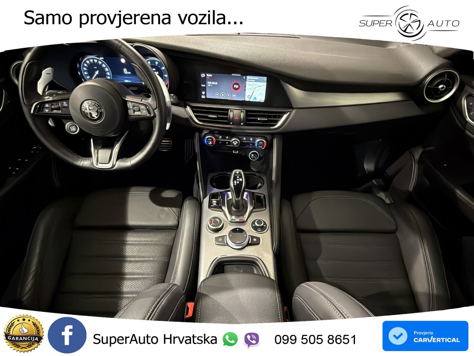 Alfa Romeo Giulia 2.0 Turbo (280 KS) Q4 Automatic MATRIX+GR SJED+KAM