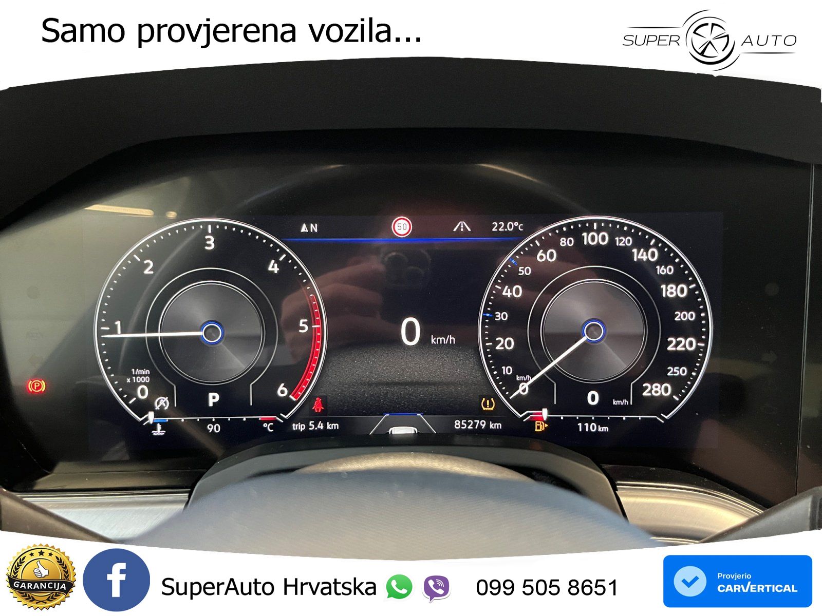 Volkswagen Touareg 3.0 V6 TDI (286 KS) 4MOTION Tiptronic ZRAČNI+ACC+GR SJED+KAM