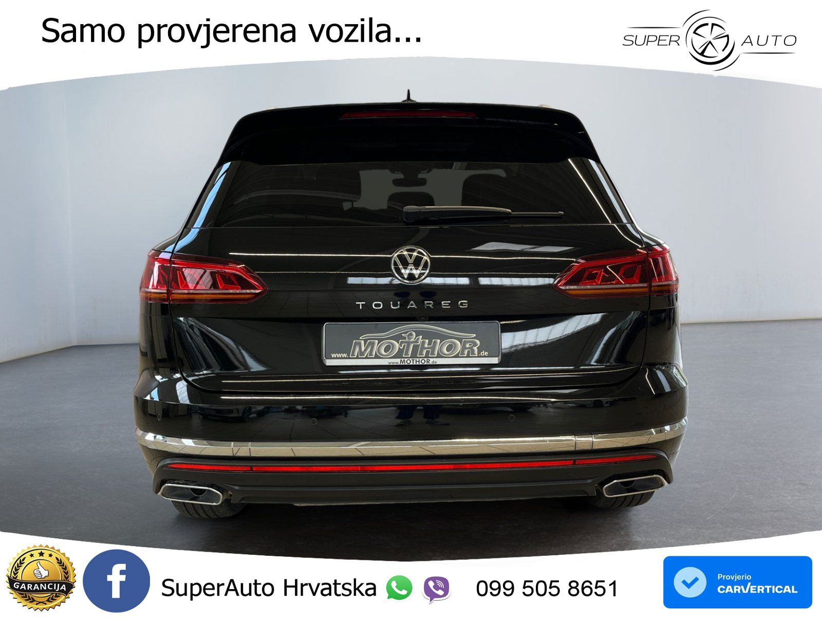 Volkswagen Touareg 3.0 V6 TDI (286 KS) 4MOTION Tiptronic ZRAČNI+ACC+GR SJED+KAM