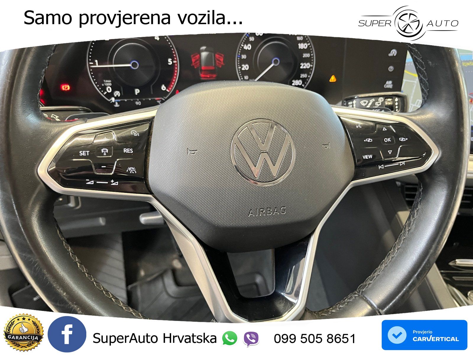 Volkswagen Touareg 3.0 V6 TDI (286 KS) 4MOTION Tiptronic ZRAČNI+ACC+GR SJED+KAM