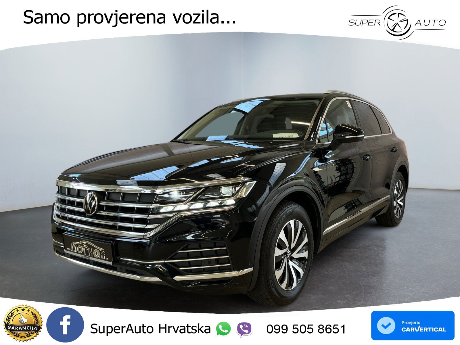 Volkswagen Touareg 3.0 V6 TDI (286 KS) 4MOTION Tiptronic ZRAČNI+ACC+GR SJED+KAM