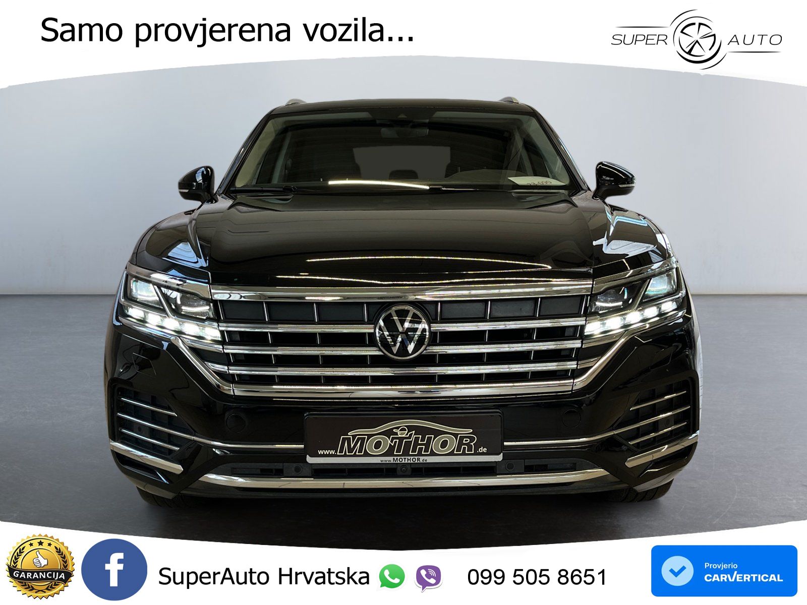 Volkswagen Touareg 3.0 V6 TDI (286 KS) 4MOTION Tiptronic ZRAČNI+ACC+GR SJED+KAM