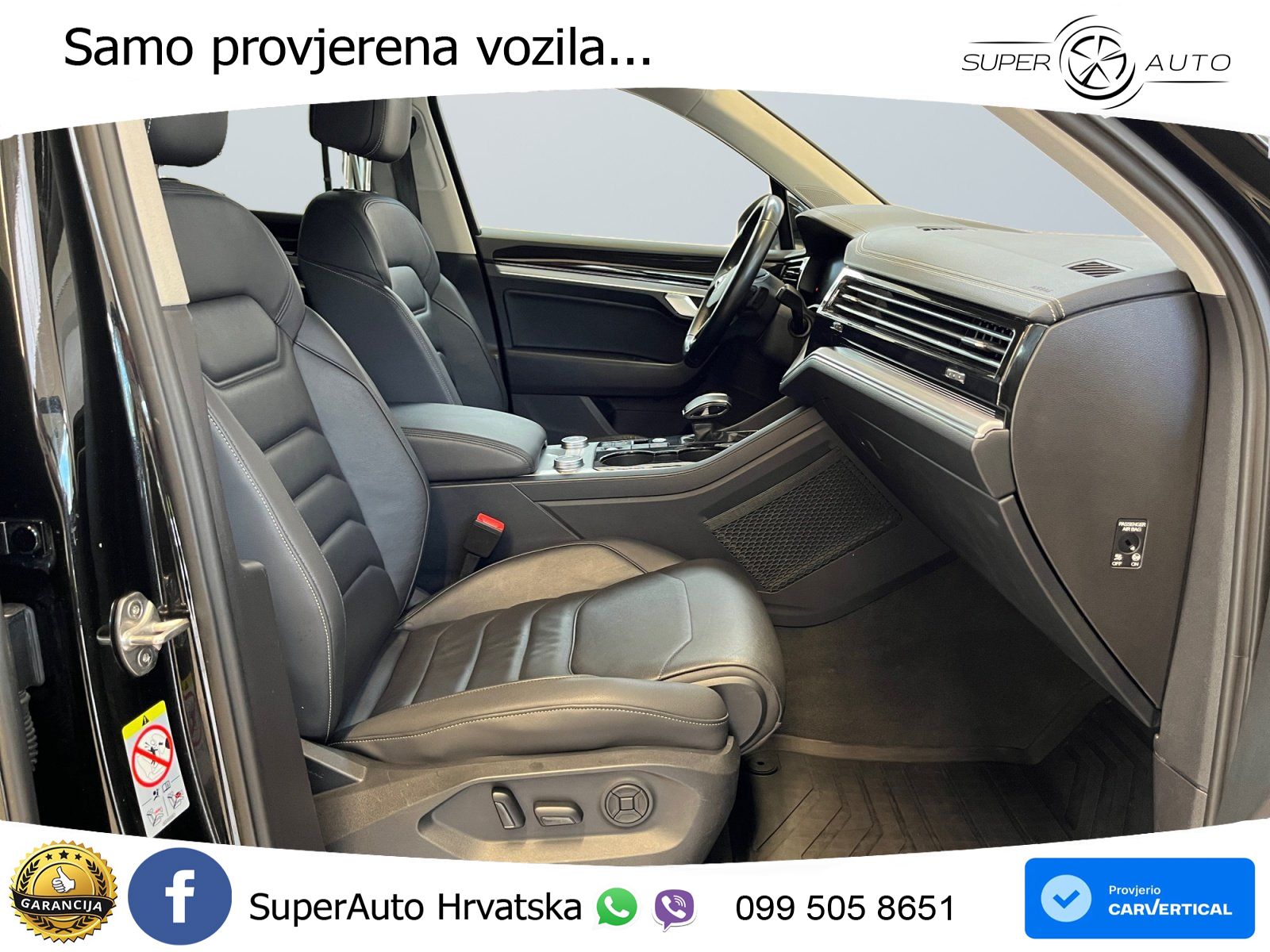 Volkswagen Touareg 3.0 V6 TDI (286 KS) 4MOTION Tiptronic ZRAČNI+ACC+GR SJED+KAM