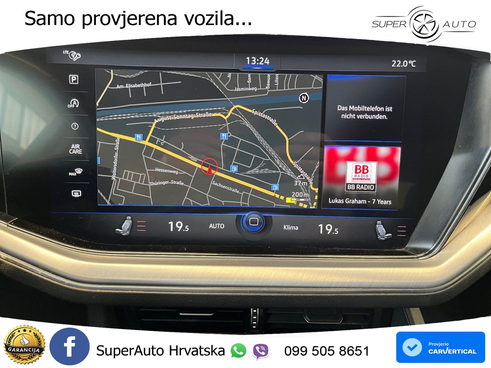 Volkswagen Touareg 3.0 V6 TDI (286 KS) 4MOTION Tiptronic ZRAČNI+ACC+GR SJED+KAM