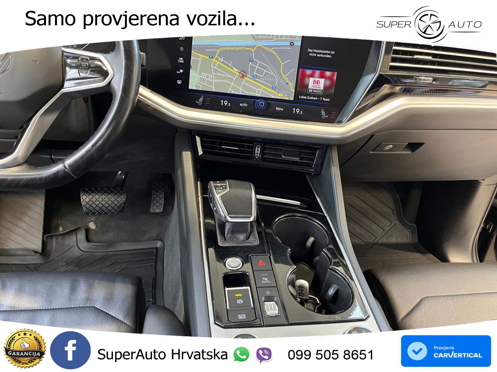 Volkswagen Touareg 3.0 V6 TDI (286 KS) 4MOTION Tiptronic ZRAČNI+ACC+GR SJED+KAM