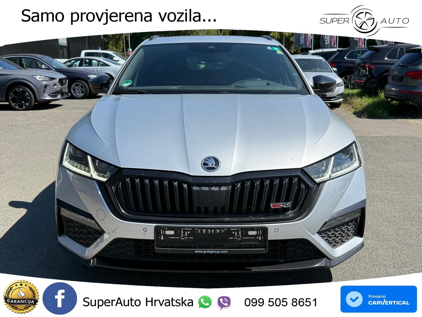 Škoda Octavia Combi RS 2.0 TDI (200 KS) 4x4 DSG LED+GR SJED+ACC