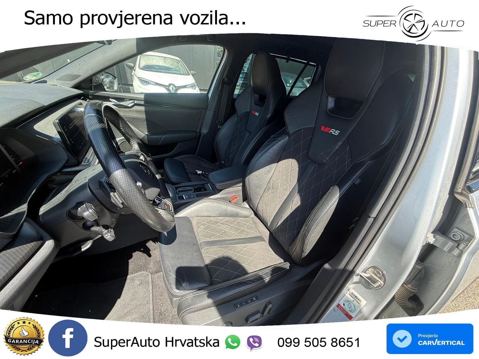 Škoda Octavia Combi RS 2.0 TDI (200 KS) 4x4 DSG LED+GR SJED+ACC