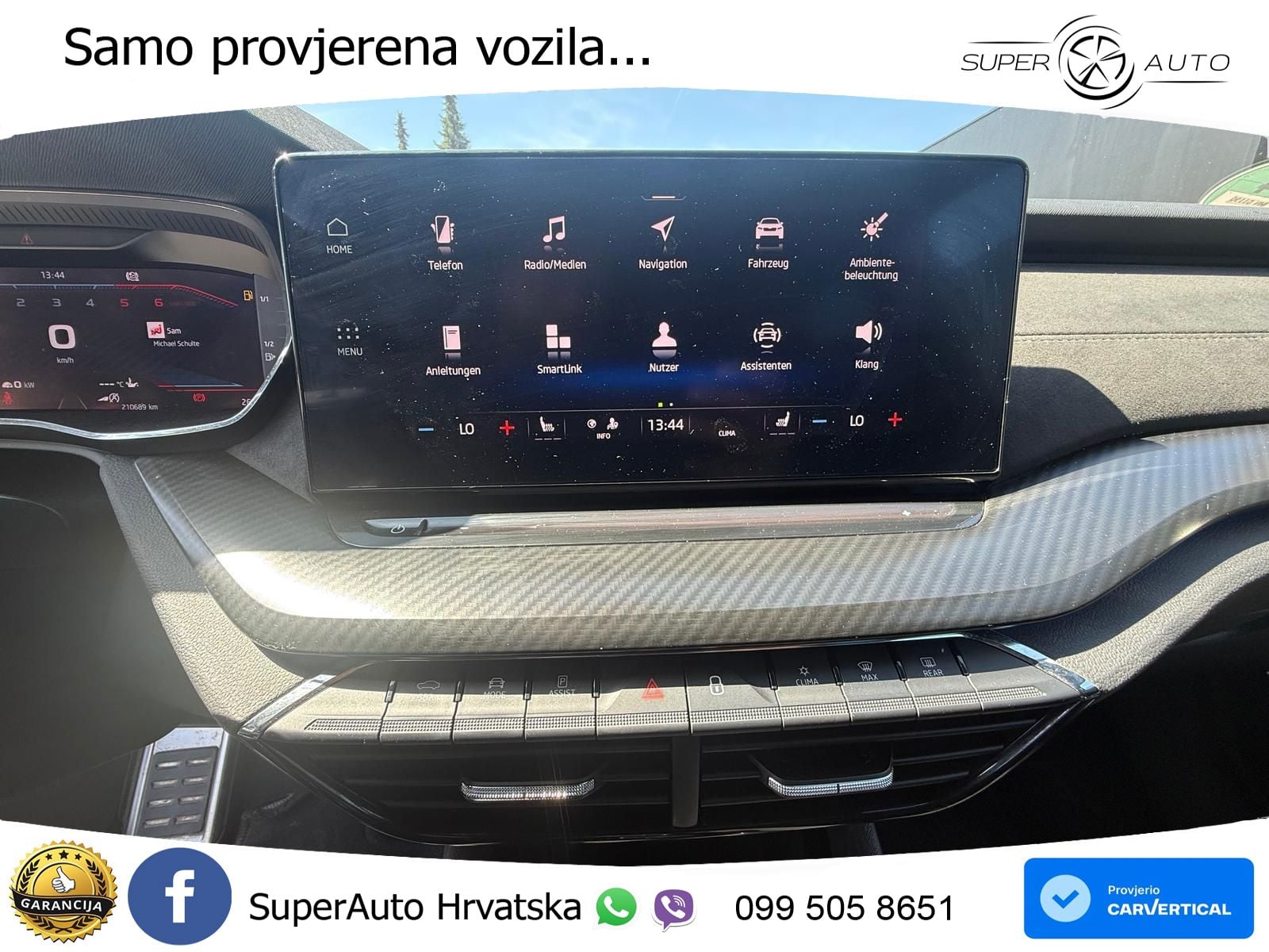 Škoda Octavia Combi RS 2.0 TDI (200 KS) 4x4 DSG LED+GR SJED+ACC