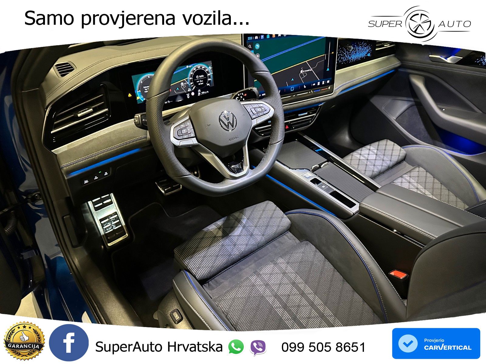 Volkswagen Passat Variant 2.0 TDI (193 KS) 4MOTION DSG R-Line LED+GR SJED+ACC