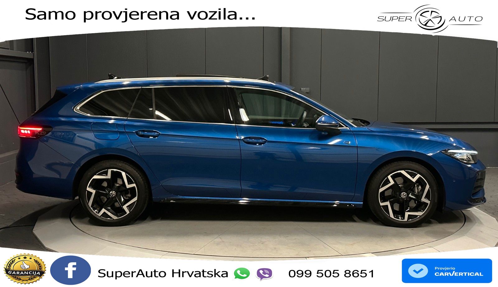 Volkswagen Passat Variant 2.0 TDI (193 KS) 4MOTION DSG R-Line LED+GR SJED+ACC