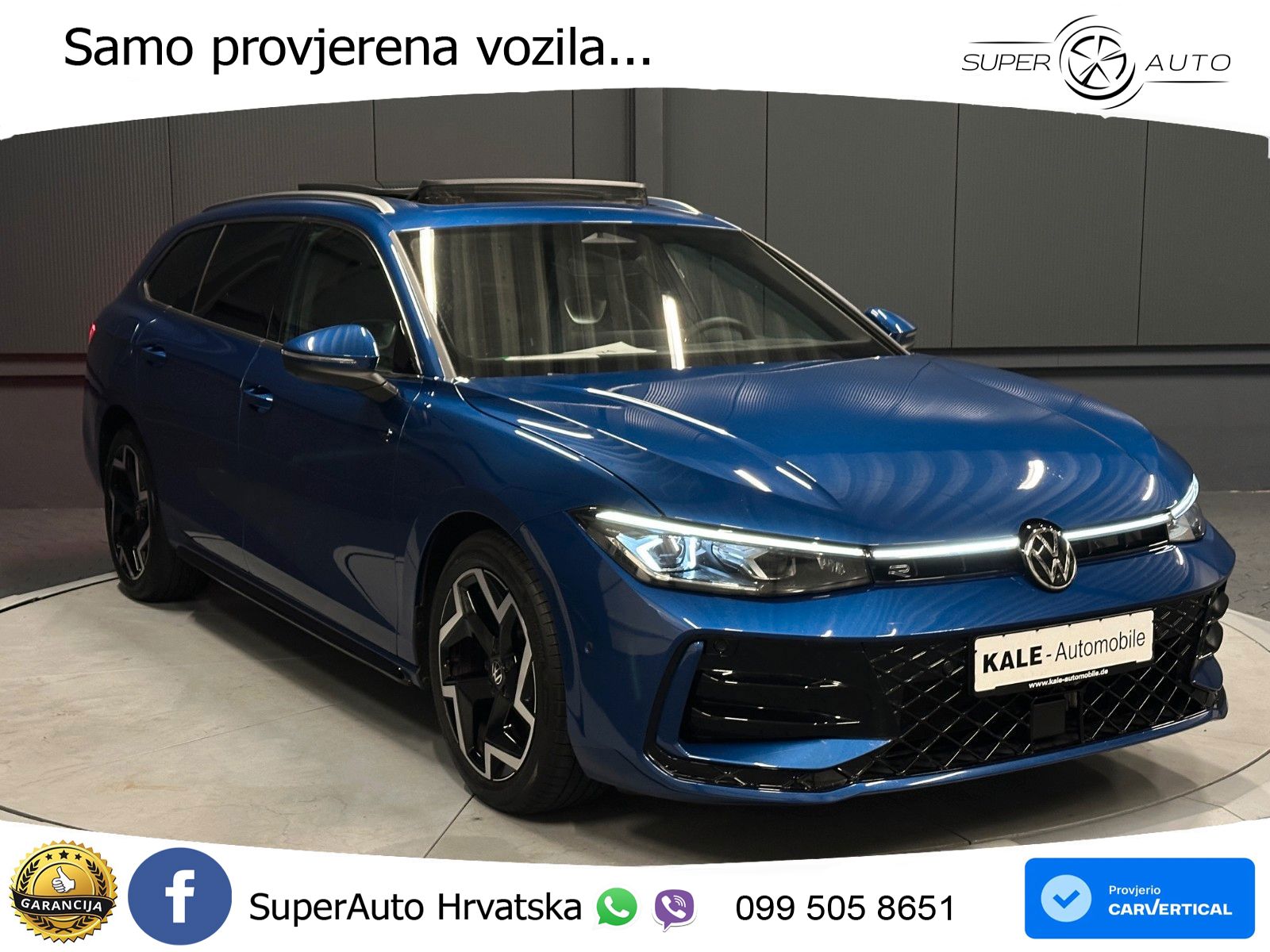 Volkswagen Passat Variant 2.0 TDI (193 KS) 4MOTION DSG R-Line LED+GR SJED+ACC