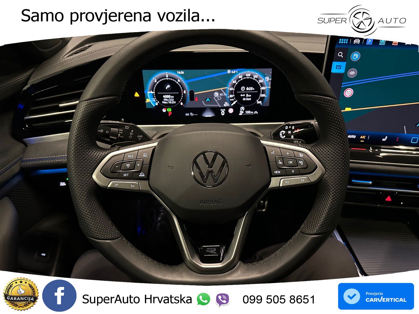 Volkswagen Passat Variant 2.0 TDI (193 KS) 4MOTION DSG R-Line LED+GR SJED+ACC