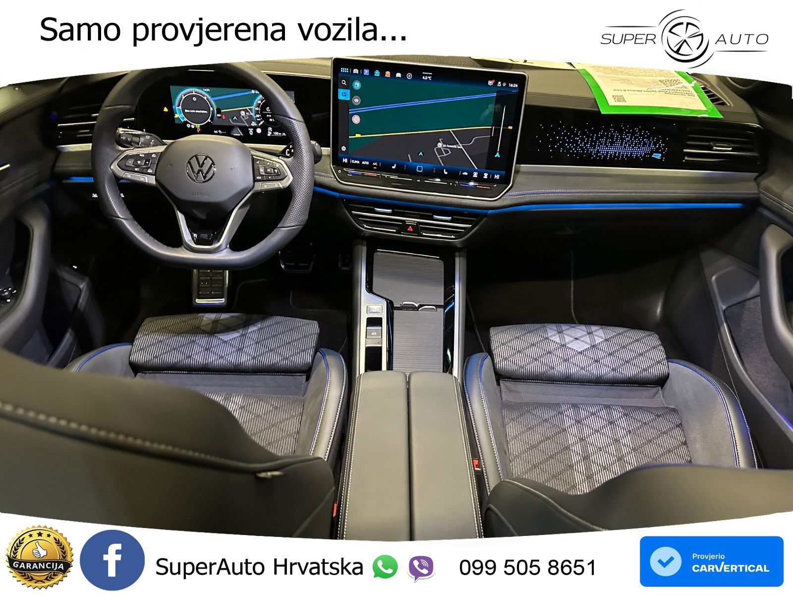 Volkswagen Passat Variant 2.0 TDI (193 KS) 4MOTION DSG R-Line LED+GR SJED+ACC