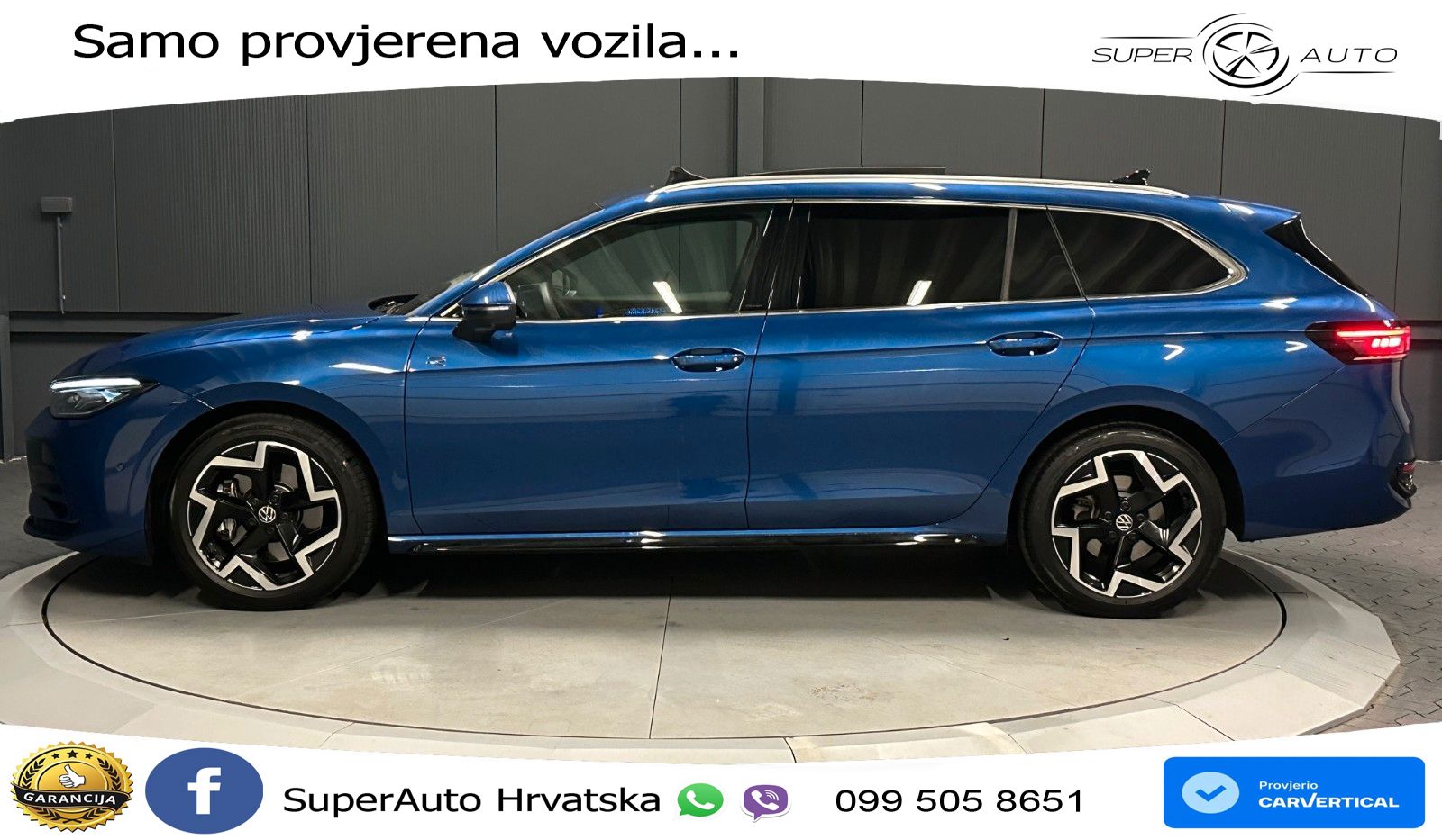 Volkswagen Passat Variant 2.0 TDI (193 KS) 4MOTION DSG R-Line LED+GR SJED+ACC