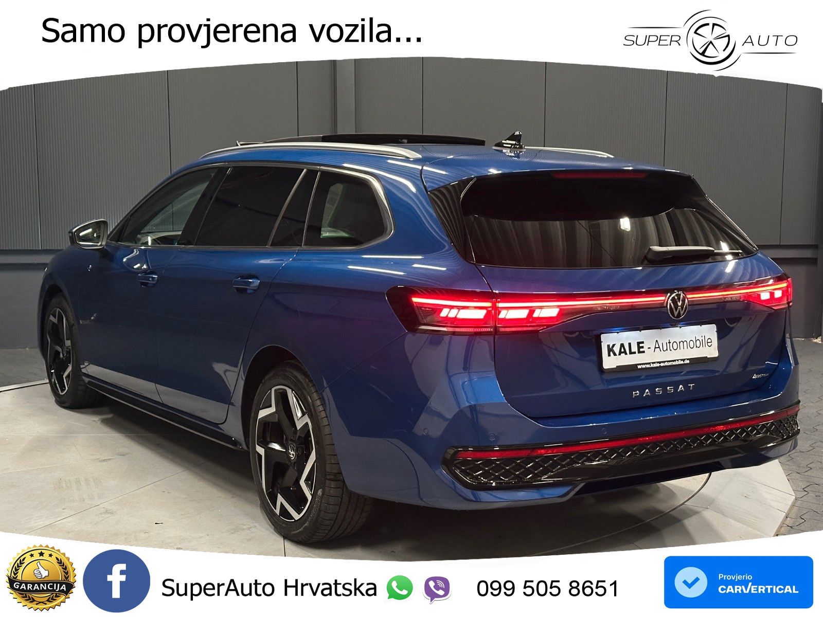 Volkswagen Passat Variant 2.0 TDI (193 KS) 4MOTION DSG R-Line LED+GR SJED+ACC