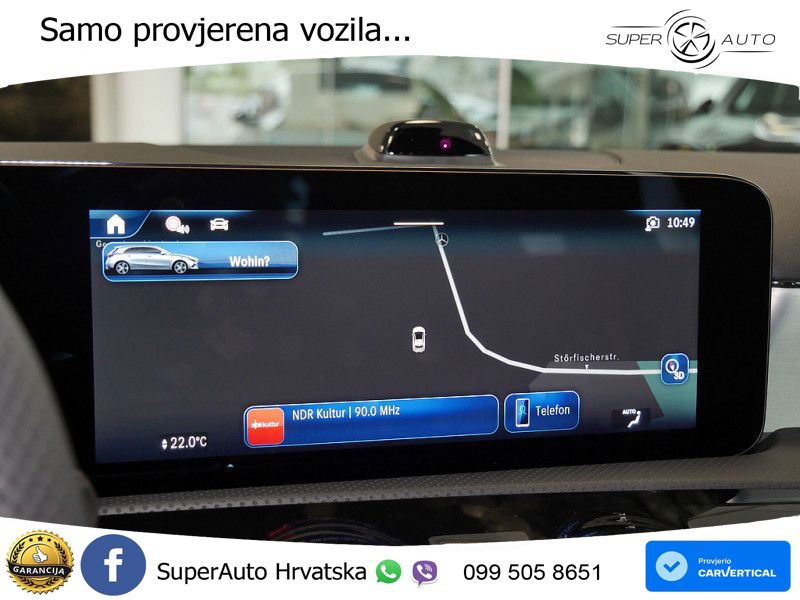 Mercedes-Benz A 200d 8G-DCT AMG LED+GR SJED+ACC