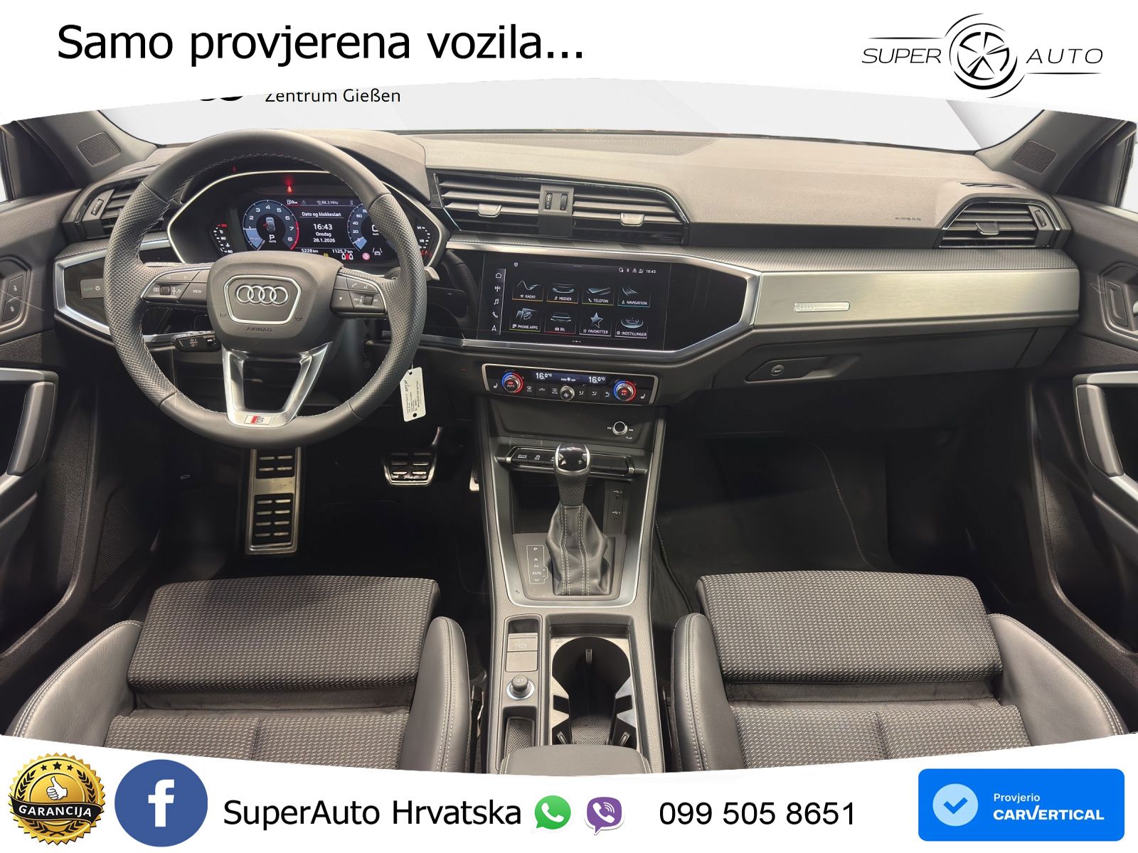 Audi Q3 II Sportback 35 TFSI (150 KS) S tronic S line LED+GR SJED+ACC