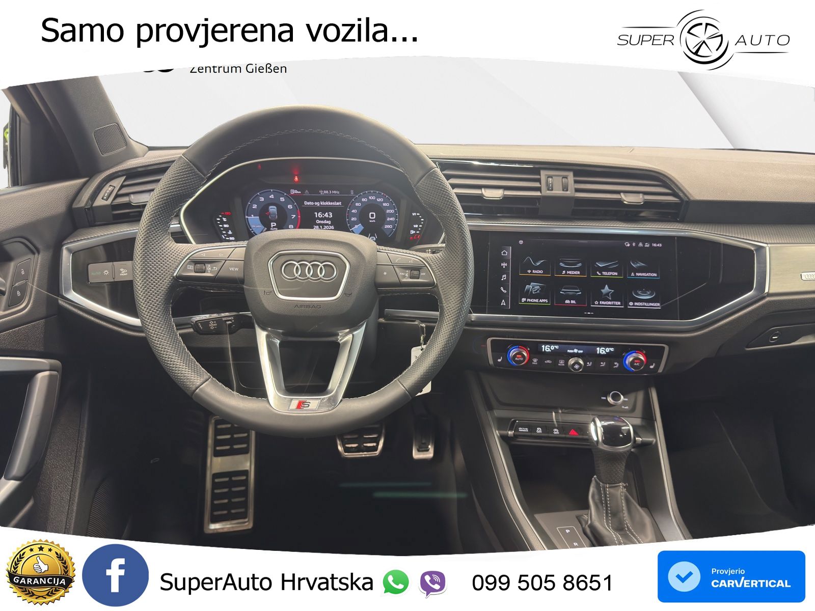 Audi Q3 II Sportback 35 TFSI (150 KS) S tronic S line LED+GR SJED+ACC