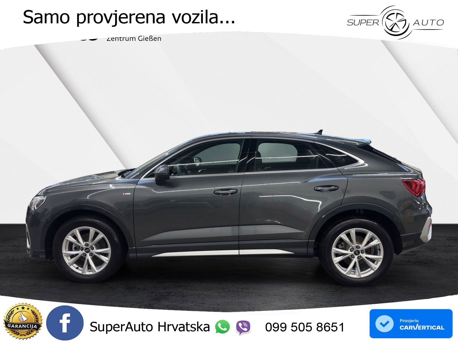 Audi Q3 II Sportback 35 TFSI (150 KS) S tronic S line LED+GR SJED+ACC