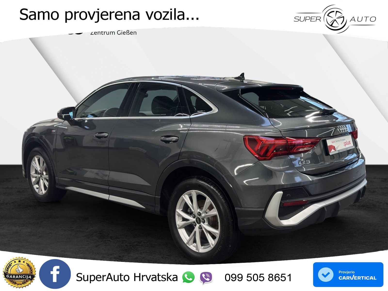 Audi Q3 II Sportback 35 TFSI (150 KS) S tronic S line LED+GR SJED+ACC