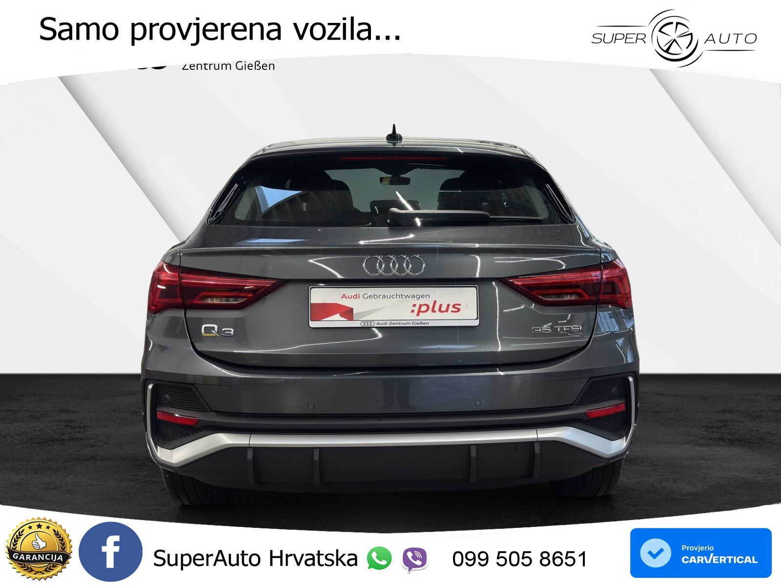 Audi Q3 II Sportback 35 TFSI (150 KS) S tronic S line LED+GR SJED+ACC