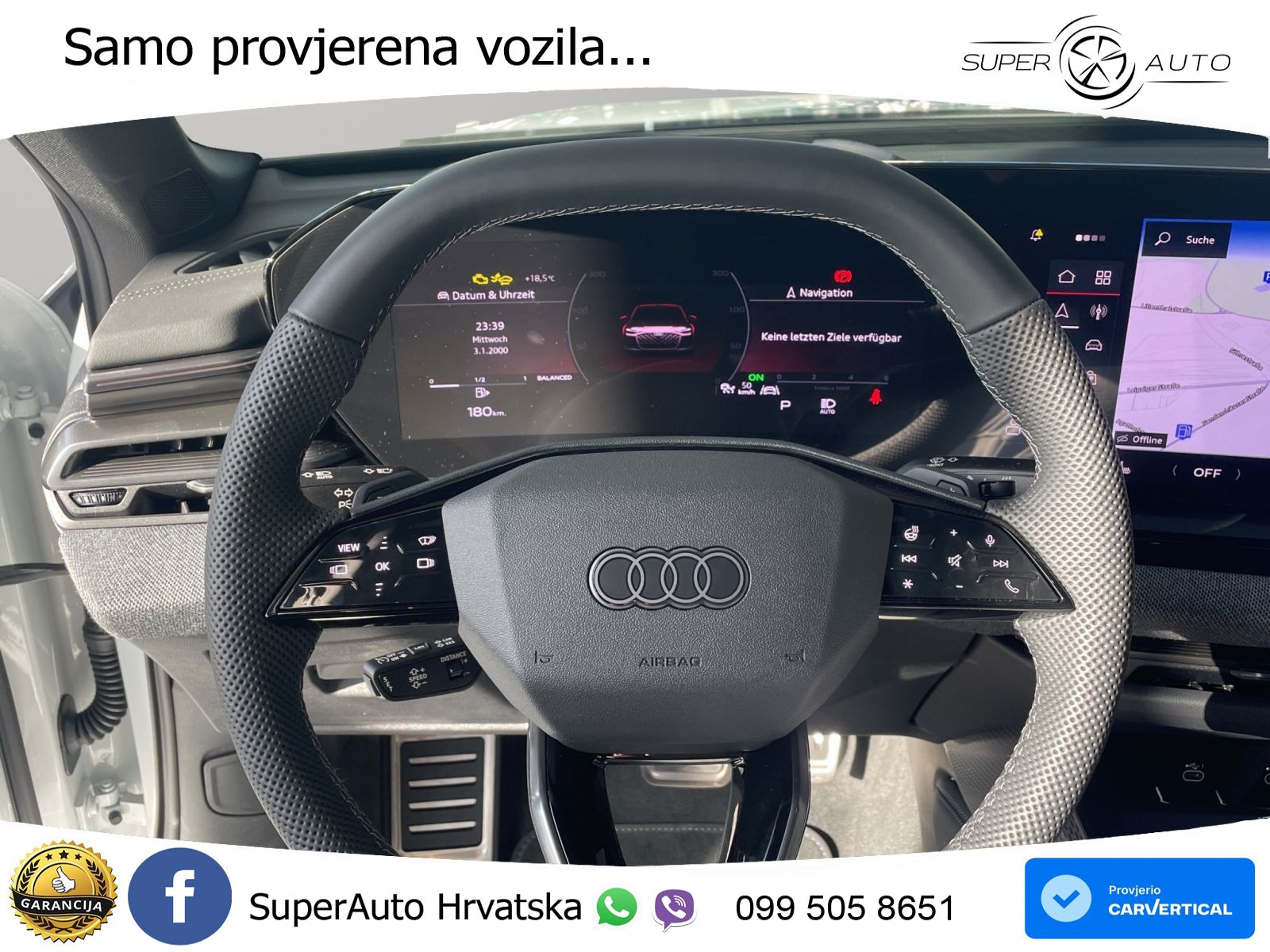 Audi A6 2.0 TDI (204 KS) quattro S tronic S line LED+GR SJED+ACC