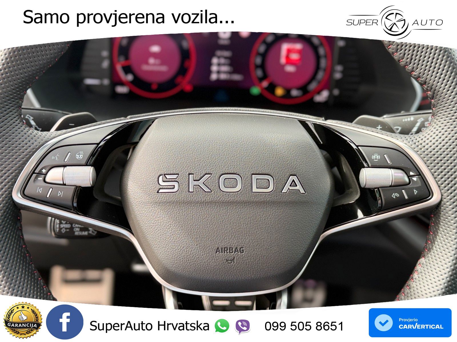 Škoda Octavia Combi RS 2.0 TSI (265 KS) DSG MATRIX+GR SJED+KAM