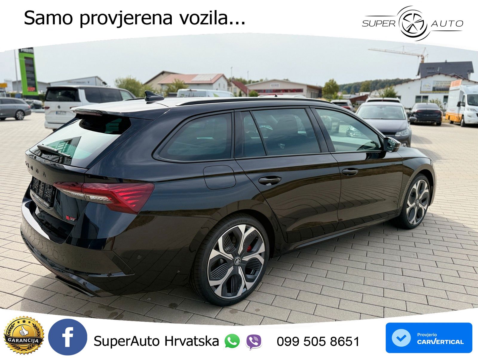 Škoda Octavia Combi RS 2.0 TSI (265 KS) DSG MATRIX+GR SJED+KAM