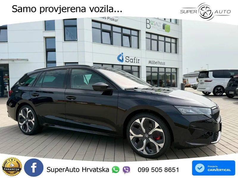 Škoda Octavia Combi RS 2.0 TSI (265 KS) DSG MATRIX+GR SJED+KAM