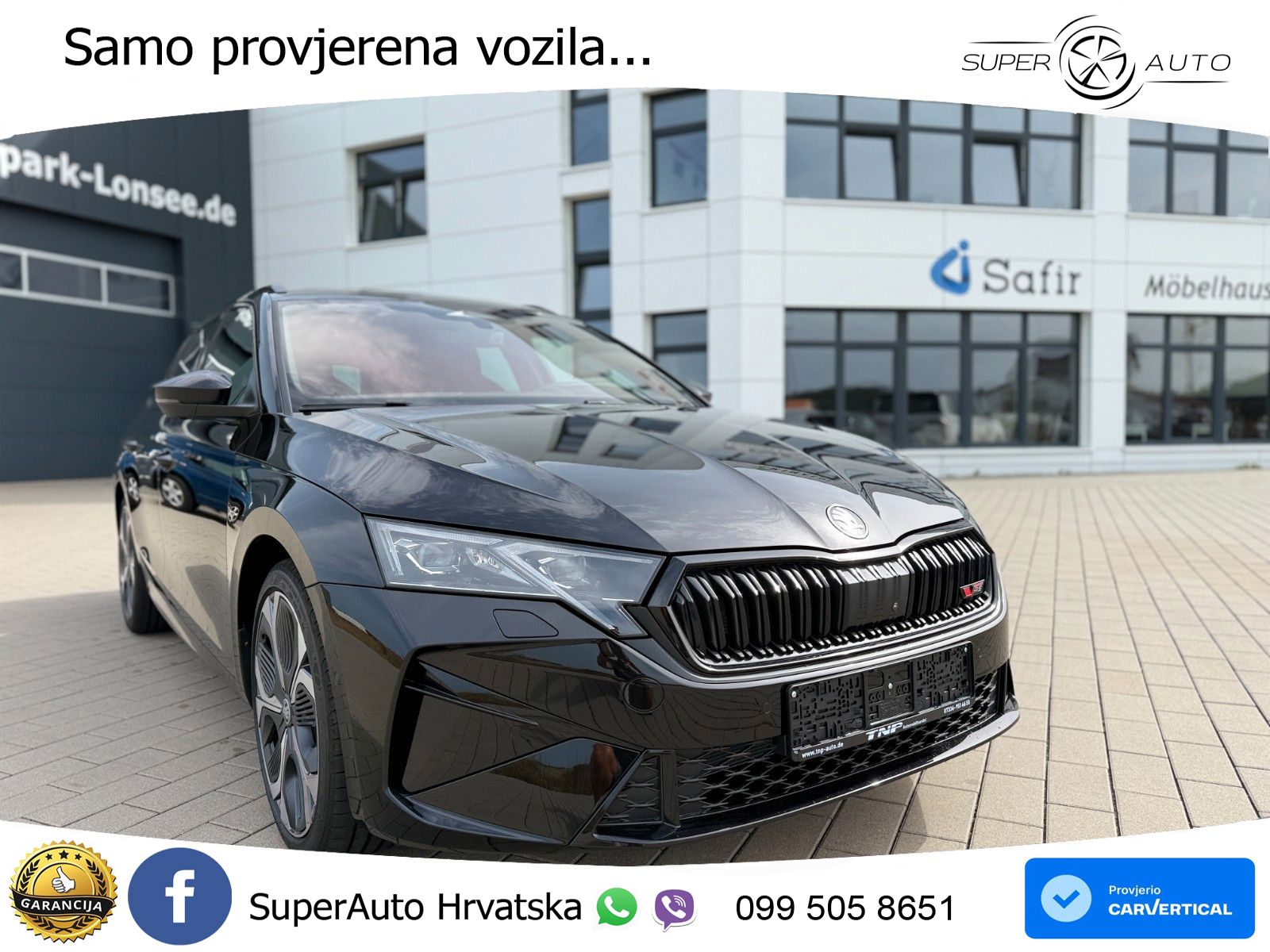 Škoda Octavia Combi RS 2.0 TSI (265 KS) DSG MATRIX+GR SJED+KAM