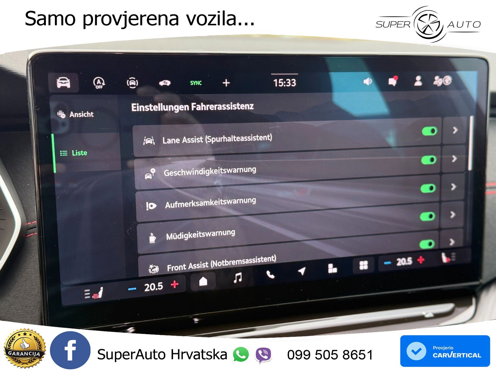 Škoda Octavia Combi RS 2.0 TSI (265 KS) DSG MATRIX+GR SJED+KAM