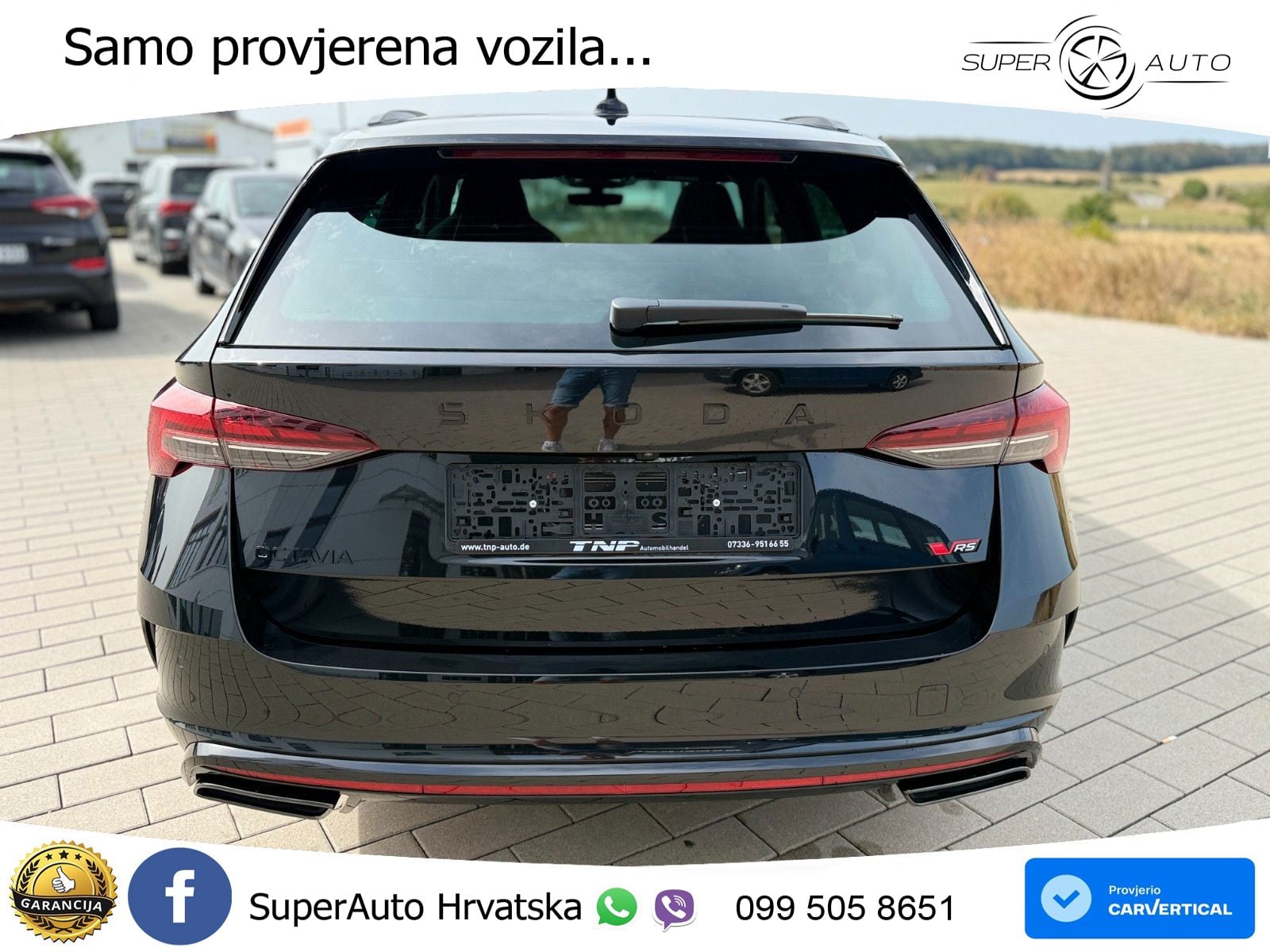 Škoda Octavia Combi RS 2.0 TSI (265 KS) DSG MATRIX+GR SJED+KAM