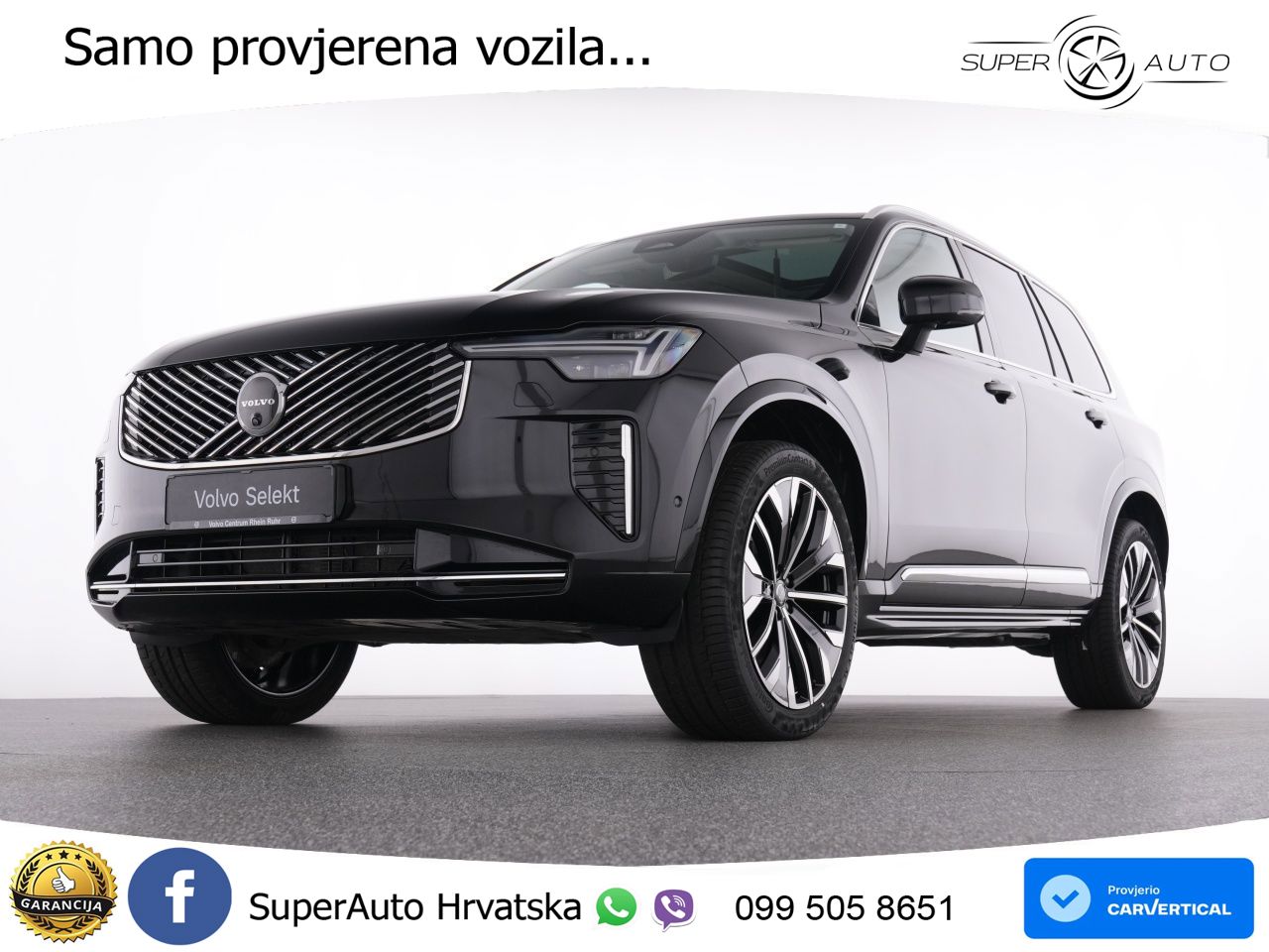 Volvo XC90 2.0 B5 AWD Automatic ACC+GR SJED+360+PANO