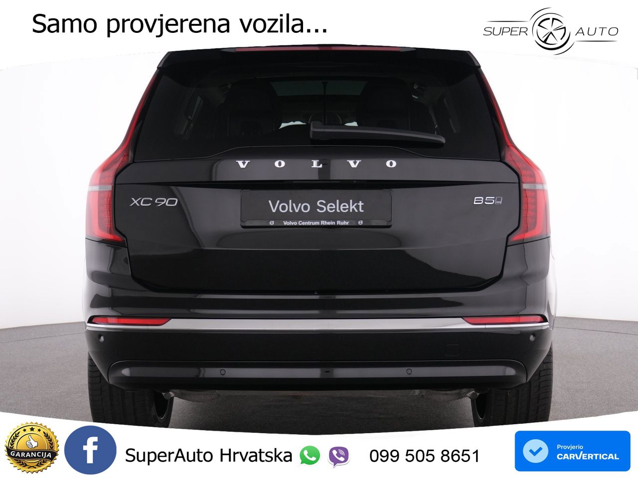Volvo XC90 2.0 B5 AWD Automatic ACC+GR SJED+360+PANO