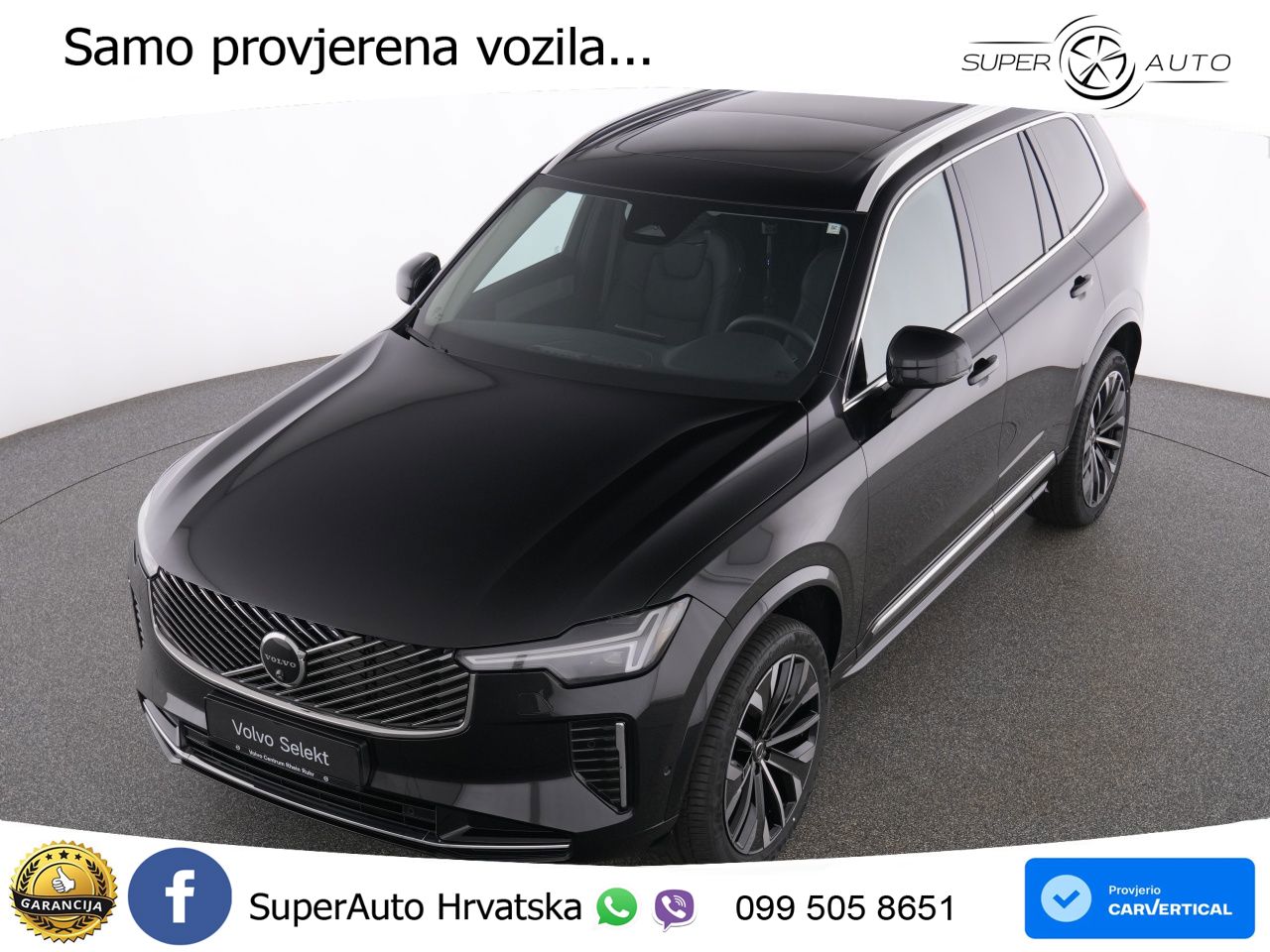Volvo XC90 2.0 B5 AWD Automatic ACC+GR SJED+360+PANO