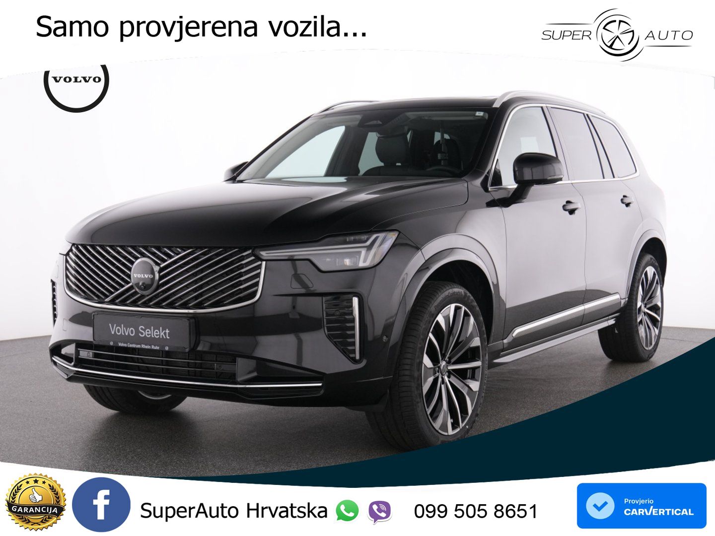 Volvo XC90 2.0 B5 AWD Automatic ACC+GR SJED+360+PANO