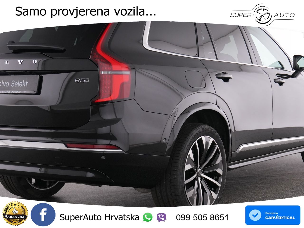 Volvo XC90 2.0 B5 AWD Automatic ACC+GR SJED+360+PANO