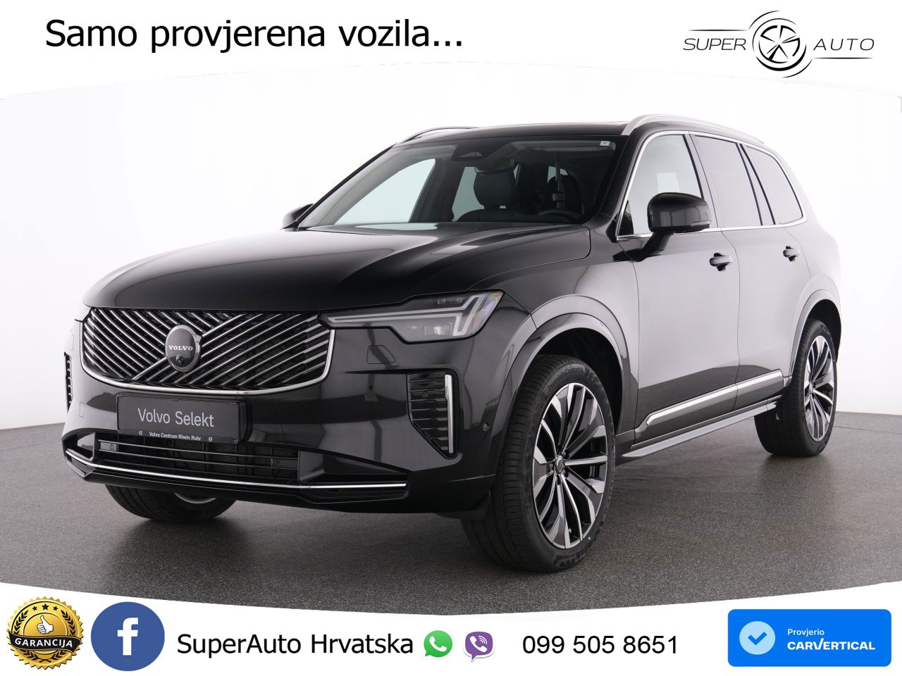 Volvo XC90 2.0 B5 AWD Automatic ACC+GR SJED+360+PANO