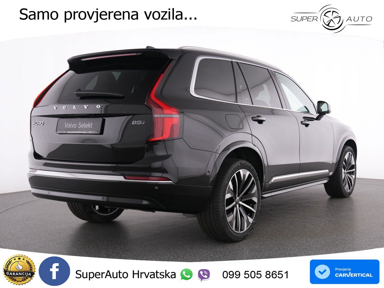 Volvo XC90 2.0 B5 AWD Automatic ACC+GR SJED+360+PANO
