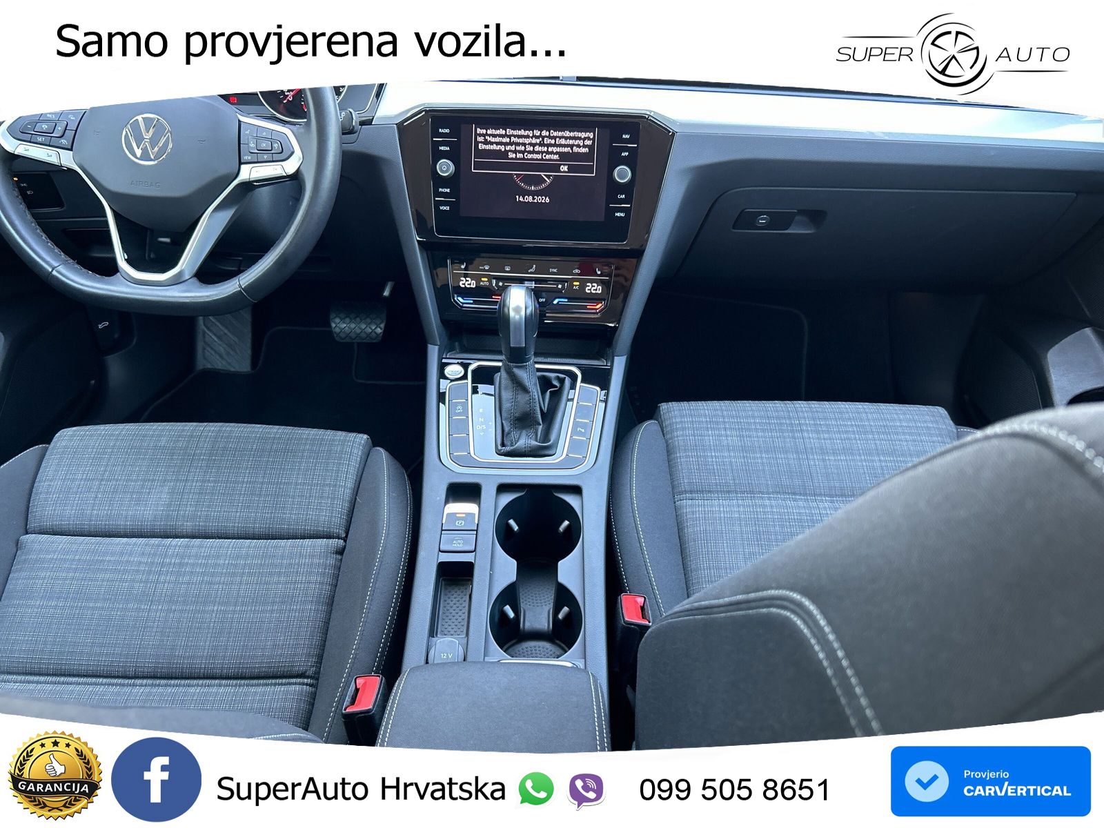 Volkswagen Passat Variant 2.0 TDI (150 KS) DSG Business LED+GR SJED+ACC