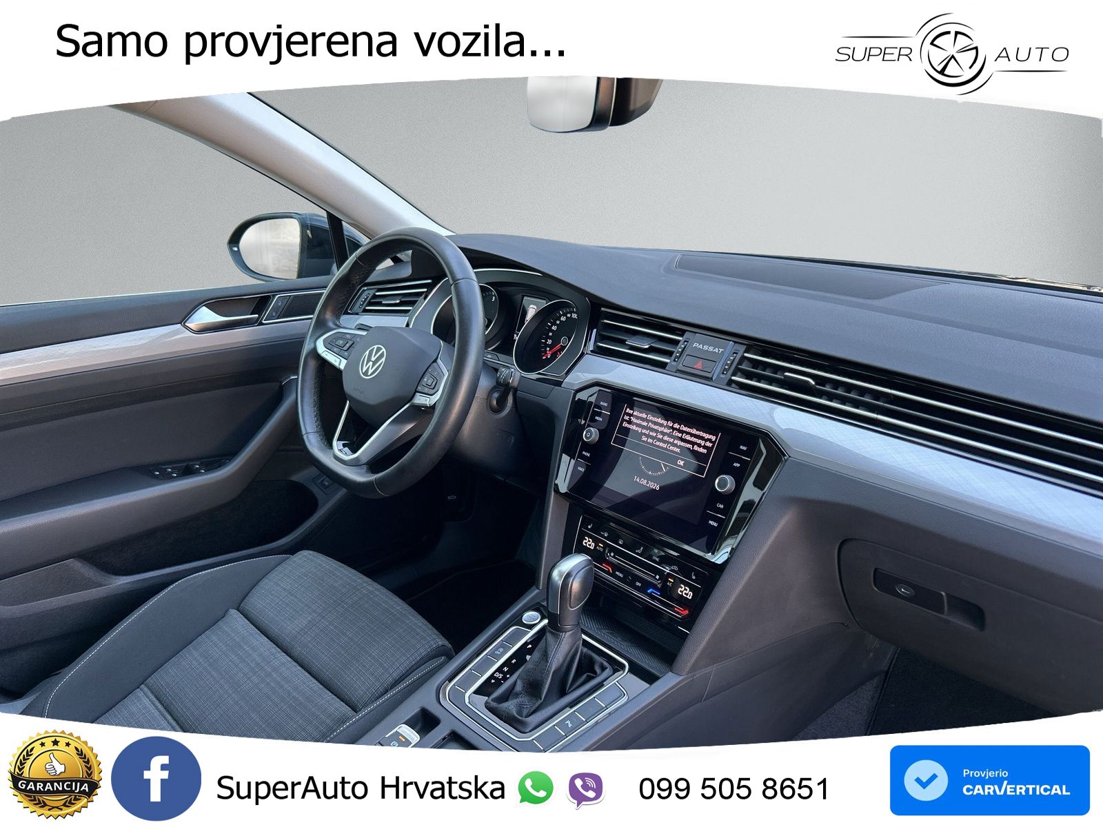 Volkswagen Passat Variant 2.0 TDI (150 KS) DSG Business LED+GR SJED+ACC