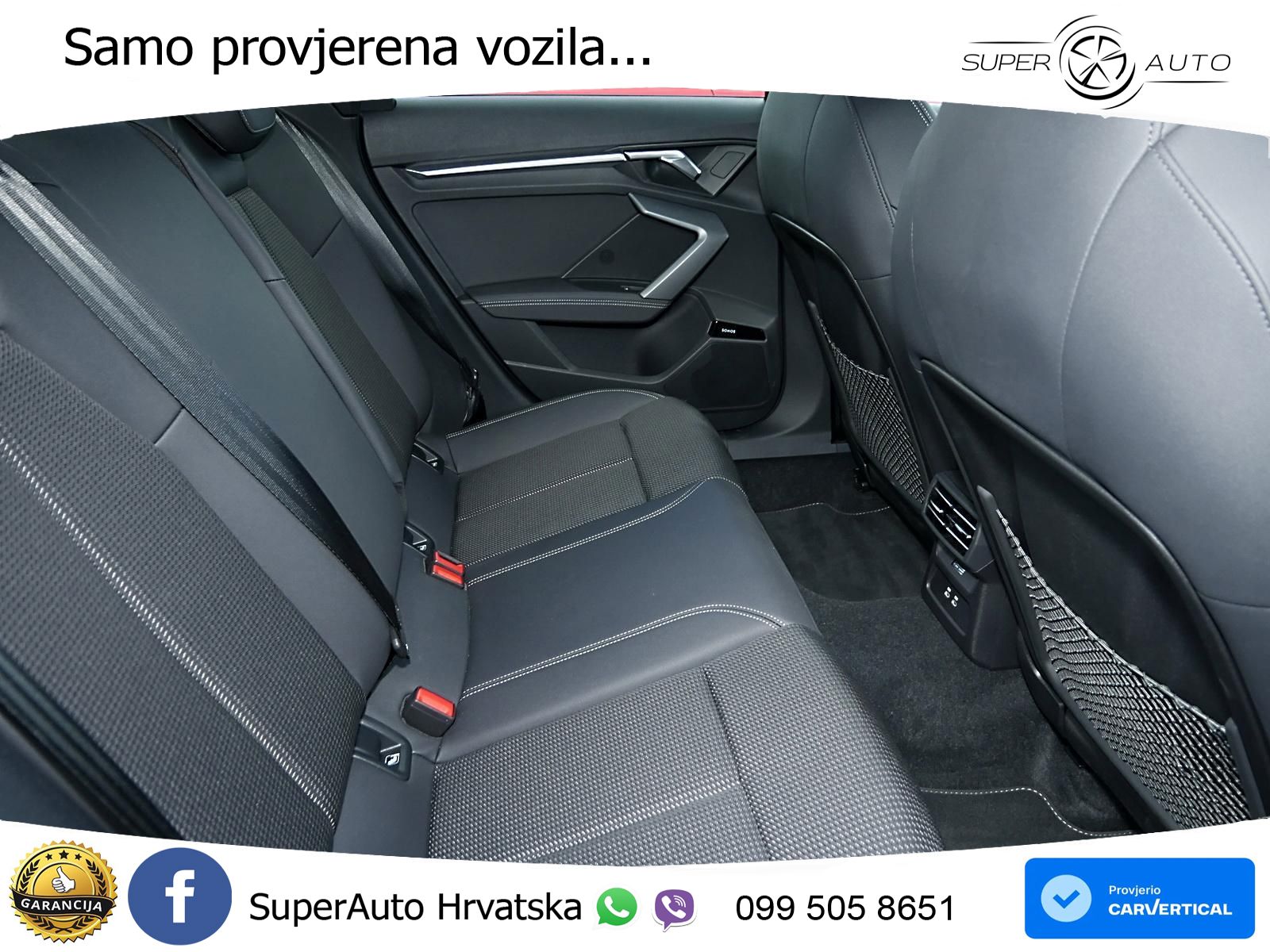 Audi S3 Limuzina 2.0 TFSI (333 KS) quattro S tronic LED+GR SJED+ACC