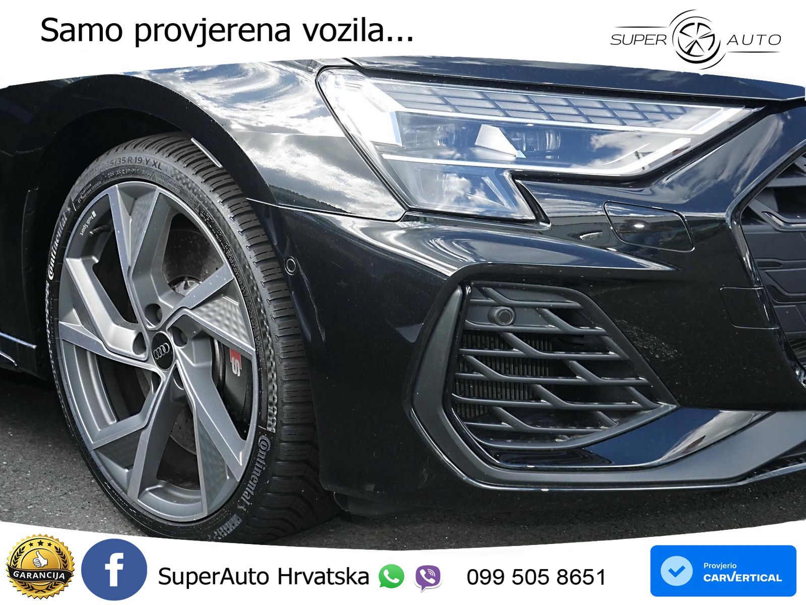 Audi S3 Limuzina 2.0 TFSI (333 KS) quattro S tronic LED+GR SJED+ACC