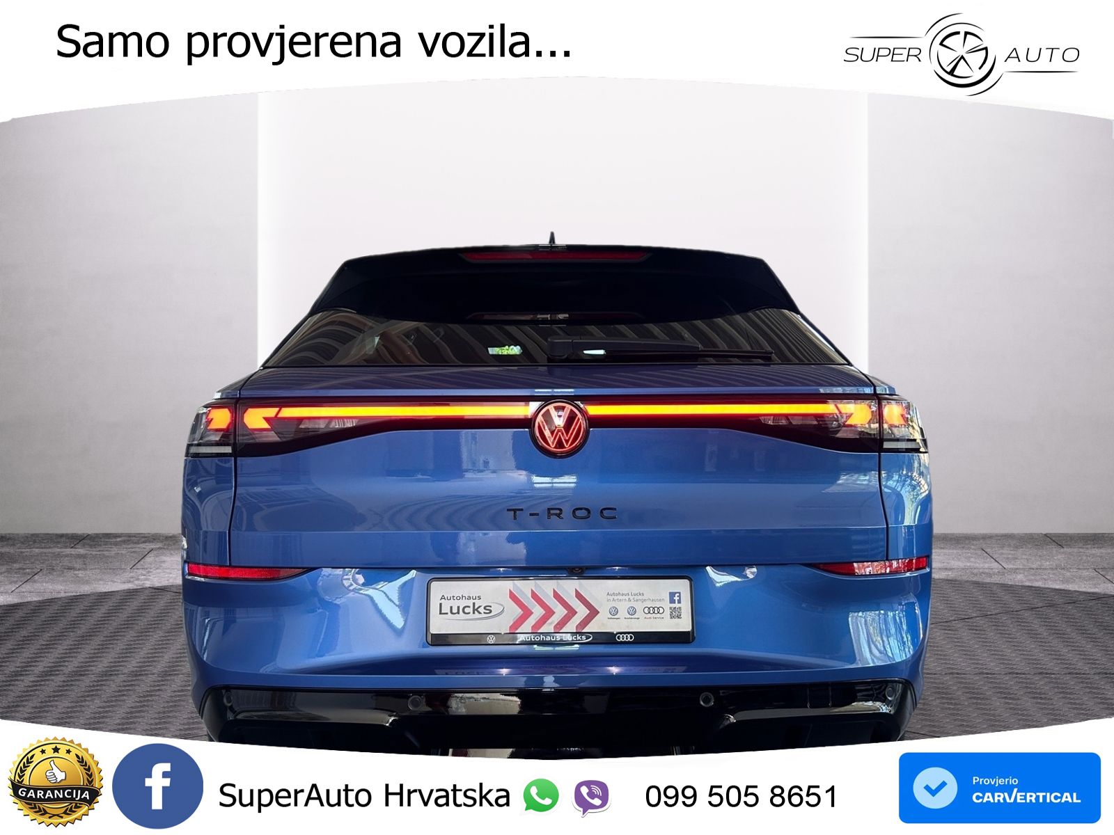 Volkswagen T-Roc 1.5 eTSI (150 KS)  DSG LED+GR SJED+ACC