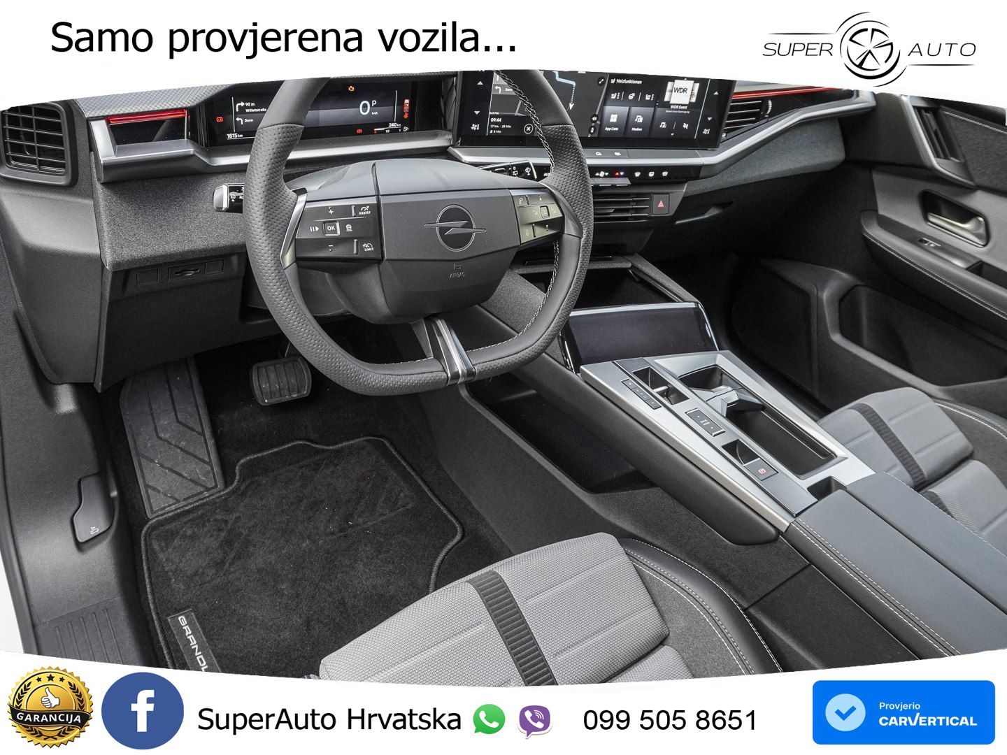 Opel Grandland 1.2 Turbo (136 KS)  e-DCT GS LED+GR SJED+ACC