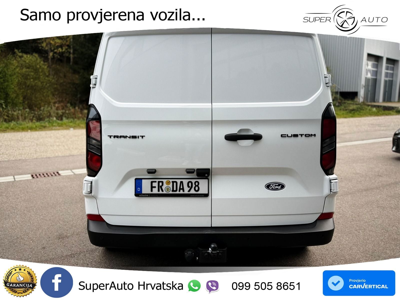 Ford Transit Custom Kasten 320 L1 Trend DCiV | DOKA 136 KS