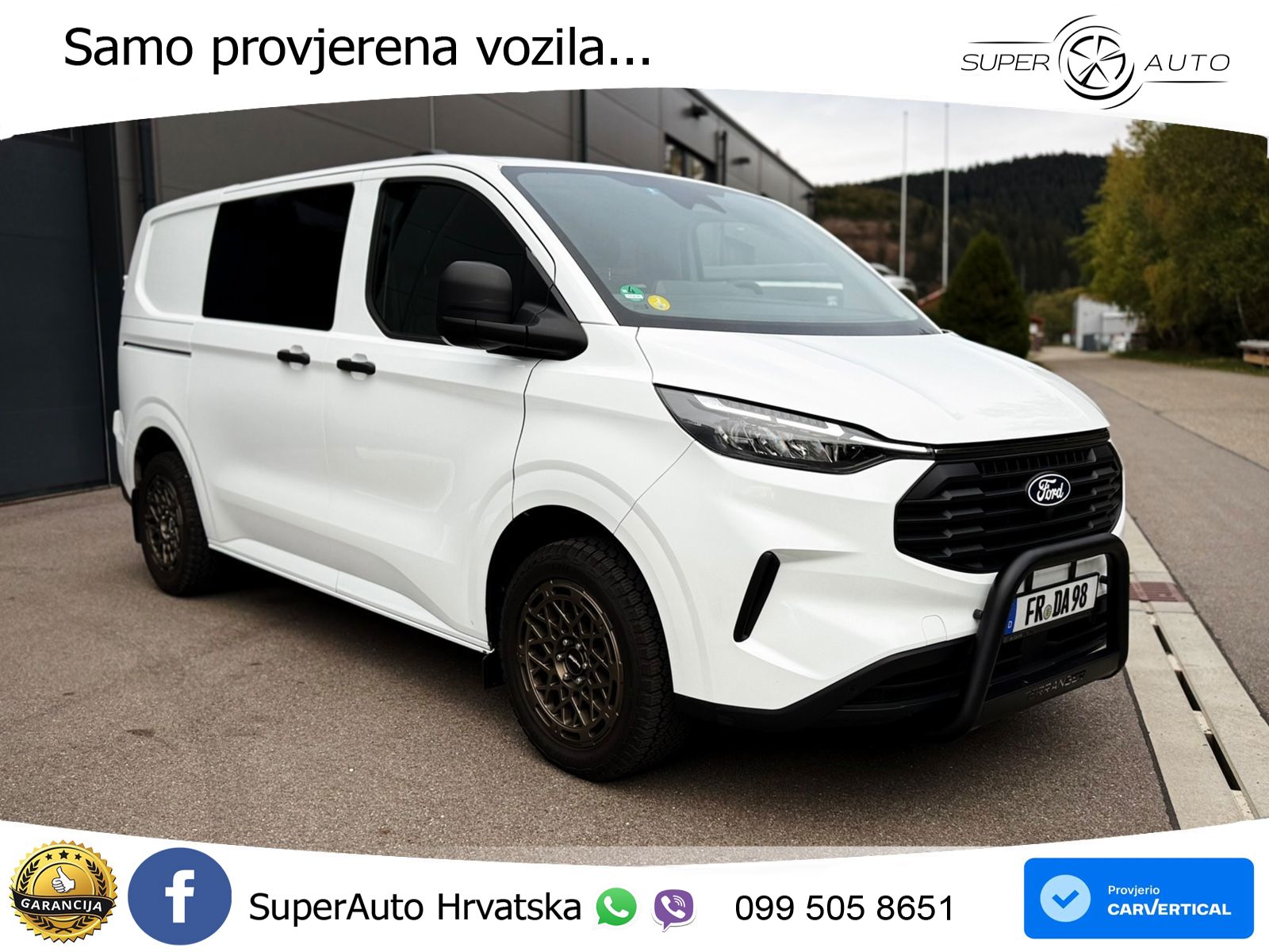 Ford Transit Custom Kasten 320 L1 Trend DCiV | DOKA 136 KS