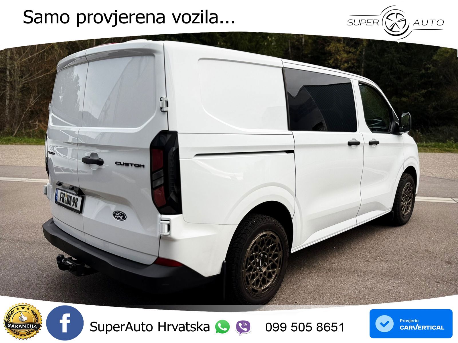 Ford Transit Custom Kasten 320 L1 Trend DCiV | DOKA 136 KS