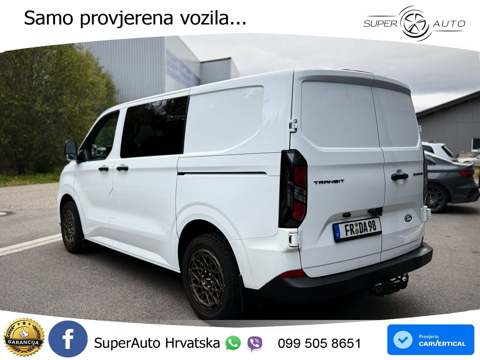Ford Transit Custom Kasten 320 L1 Trend DCiV | DOKA 136 KS